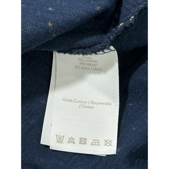 Boden Ophelia Dress Size 8 Petite Navy Scattered Stars Jersey Pockets - Picture 6 of 8